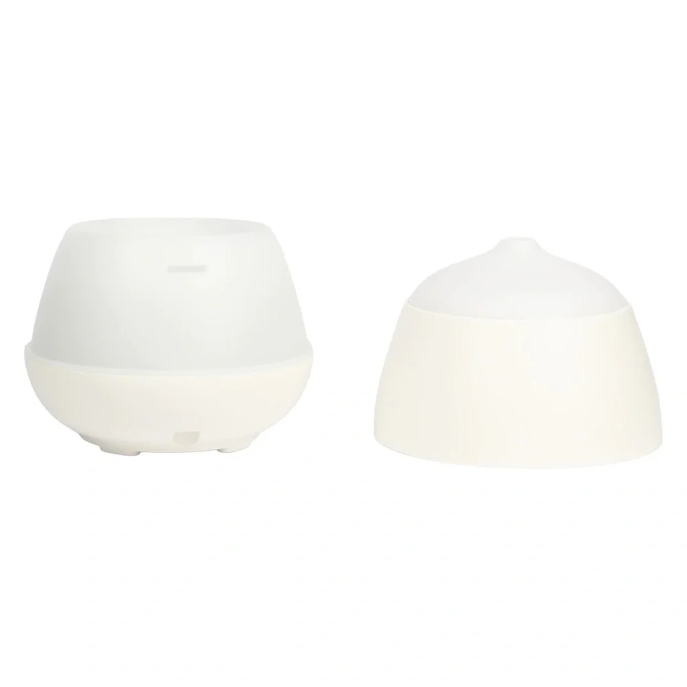 Aromatherapy Essential Oil Diffuser & Humidifier Color LED Lights Mini USB White